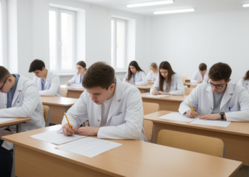 Systematic review finds test anxiety affects about half of medical students