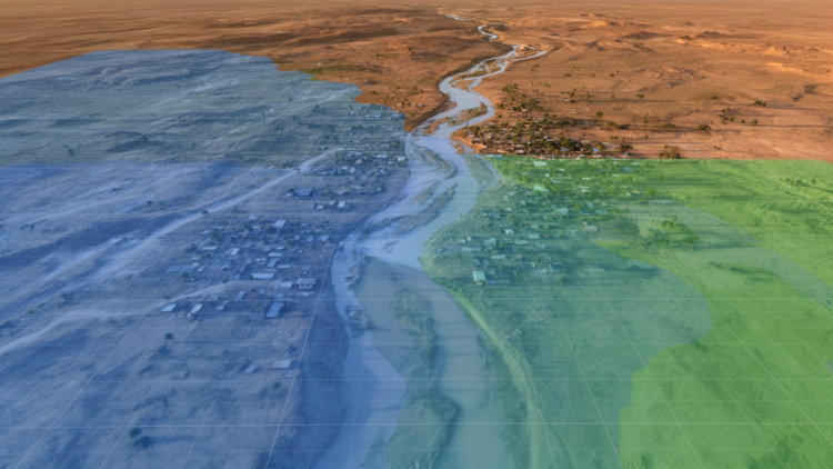 Explainable AI maps flood susceptibility across Luuq District in Somalia