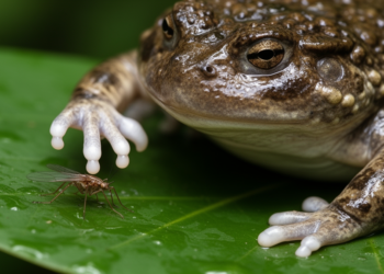 Study Links Surinam Toad Fingertips to Tactile Prey Detection