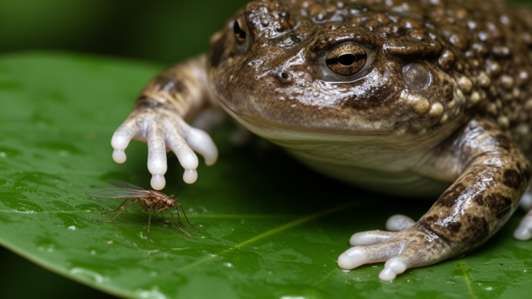 Study Links Surinam Toad Fingertips to Tactile Prey Detection