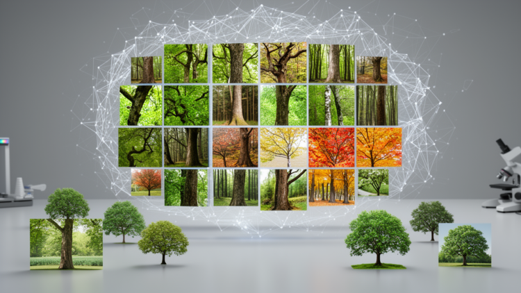 AI-Generated Tree Images Aid Recognition When Real Data Are Scarce, Study Finds