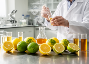 Lemon Genotypes Reveal Distinct Chemical and Aroma Profiles