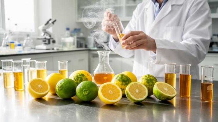 Lemon Genotypes Reveal Distinct Chemical and Aroma Profiles