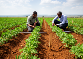 Ethiopia field trial identifies highest chickpea yield at 30 × 5 cm spacing