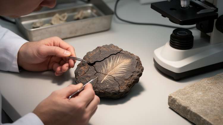 Coprolite study reveals extinct bird feathers linked to extinction survival