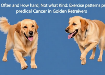 How Often and How Hard, Not What Kind: Exercise Patterns Predict Cancer in Golden Retrievers