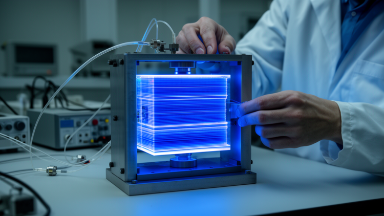 Magnetic-field test predicts lifetime of blue phosphorescent OLEDs