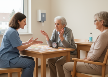 Qualitative study identifies barriers to guideline-based aphasia therapy in German-speaking care