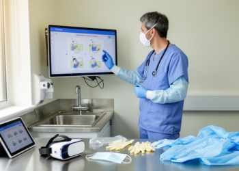 Video instruction outscored VR for hospital PPE training in non-randomized study