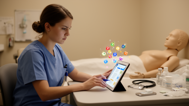 Gamified Nursing Assessment Linked to Higher Scores and More Stress