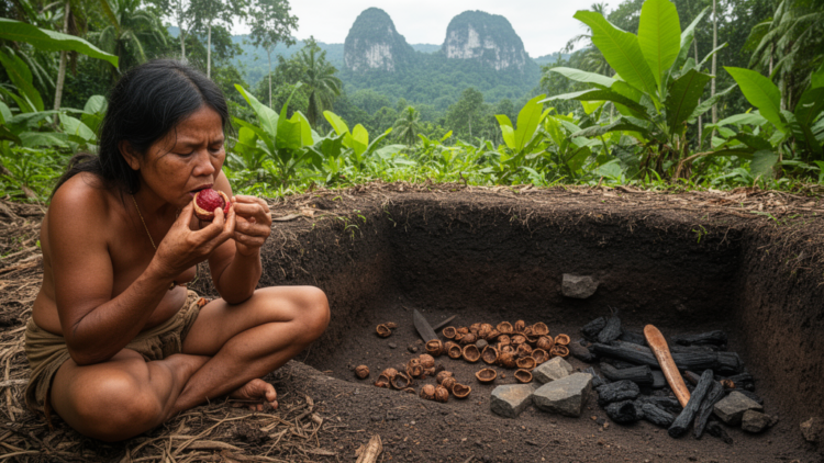 Betel Nut Habit Dates to Ice Age Sulawesi Foragers