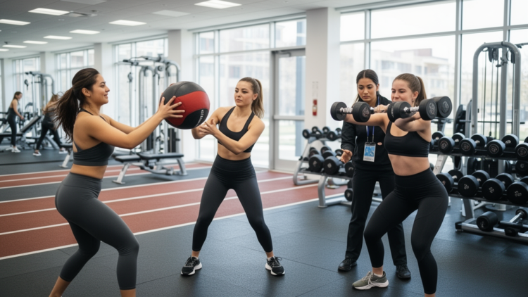 The indirect association between physical fitness and physical activity enjoyment through perceived sport competence among female university students: a cross-sectional study