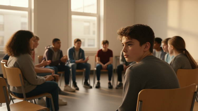 Depressed adolescents generalize both helpful and harmful actions across group boundaries