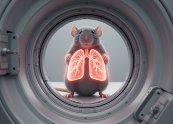 Sprayed contrast holds lung enhancement for micro-CT scans in mice