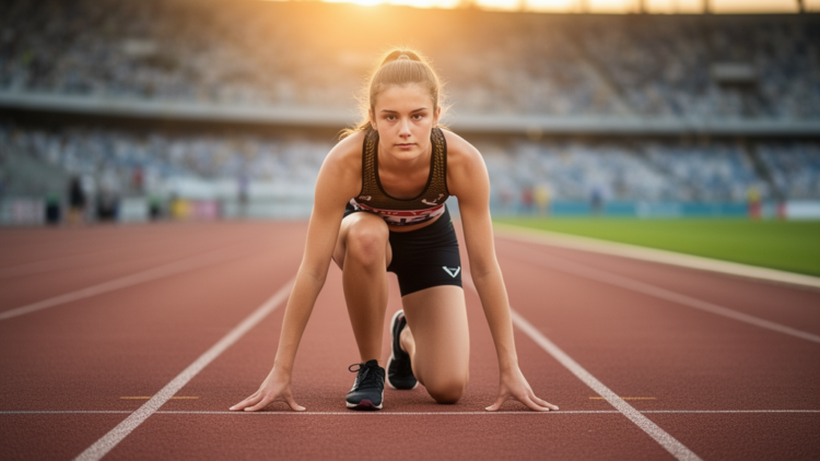 Self-Management Linked to Better Track Performance Through Resilience and Competitive Spirit
