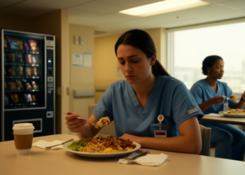Rotating shift workers eat more, but diet inflammation scores match daytime workers