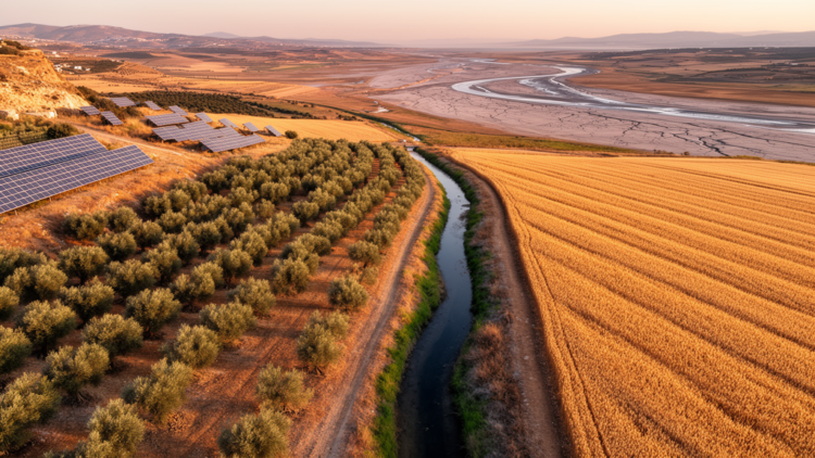 Water limits dominate Greece’s food, energy and ecosystem trade-offs, model finds