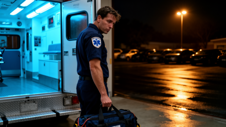 Fear of Future Workplace Violence Tied to Burnout and Turnover Intent in Emergency Medical Technicians