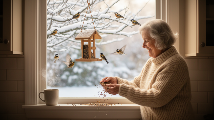 Feeding Birds Boosts Well-Being for Most Participants in Long-Term Survey