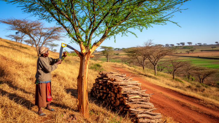 January Pollarding Emerges as Best Practice for Sustainable Acacia Fuelwood in Ethiopia