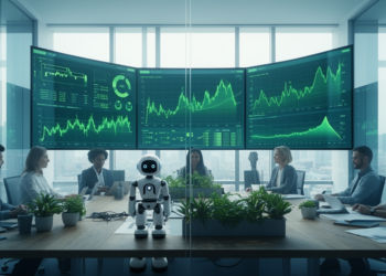 Green finance meets FinTech and AI: mapping a fast-growing research field