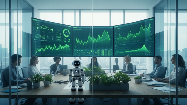 Green finance meets FinTech and AI: mapping a fast-growing research field