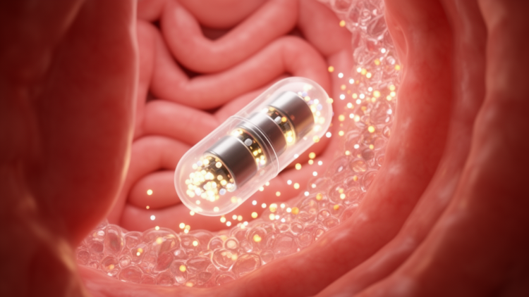 Magnetic Gut Robot Delays Biologic Release