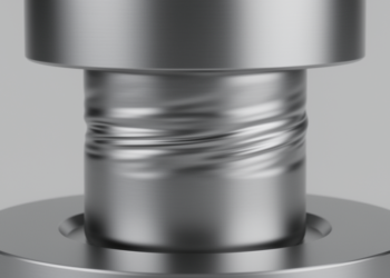 Adaptive Sliding Reduces Press Power for Metal Deformation