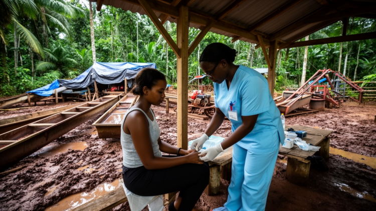 Sexual Violence and Unequal Screening Mark Health of Women on Illegal Gold Mining Sites in French Guiana