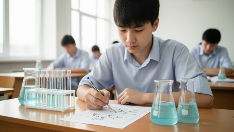New Chemistry Test Reveals a Bimodal Puzzle in Kazakhstani Teacher Trainees’ Critical Thinking