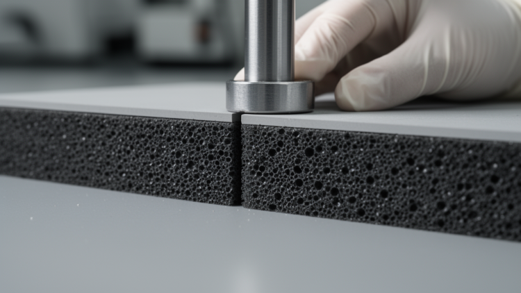 Porous adhesive layer roughly doubles bonding strength between dissimilar materials