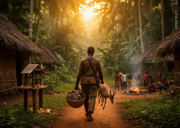 Land Use History and Local Beliefs Shape Animal Contact in Congo Forest