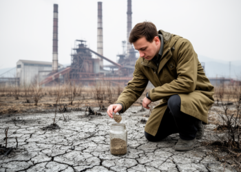 Soil Bacterial Abundance Tracks Heavy-Metal Contamination Near Bulgarian Lead-Zinc Smelter