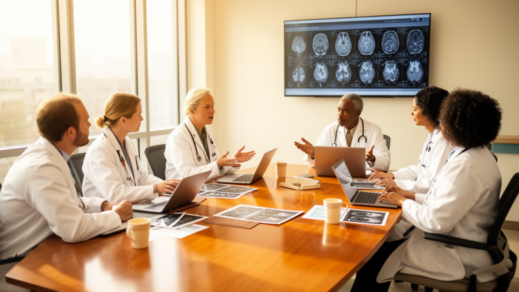 International tumor board weighs personalized options for colon cancer with no measurable disease