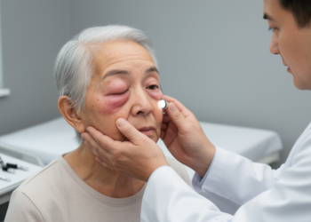 Orbital Mantle Cell Lymphoma Often Presents as Eyelid Swelling, 15-Year Study Finds