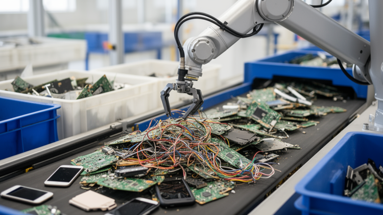 AI Adapts on the Fly to Sort Electronic Waste With Far Less Training Data