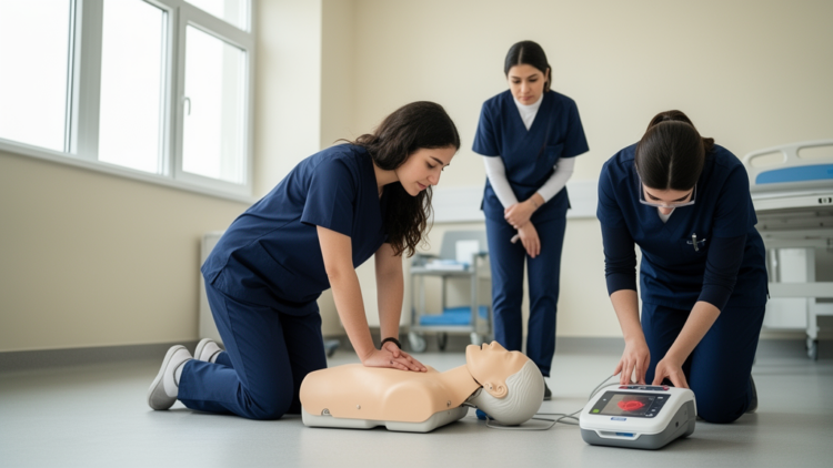 Nursing Students in Palestine Show Moderate BLS Knowledge and Modest ACLS Confidence