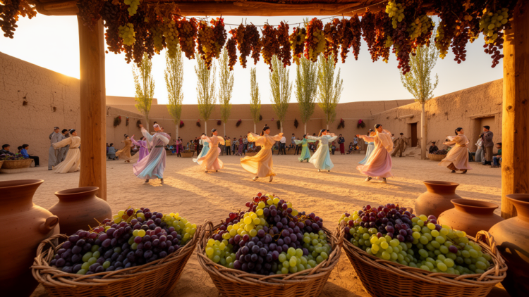 Dunhuang grape festival may echo Dionysian rites carried along the Silk Road