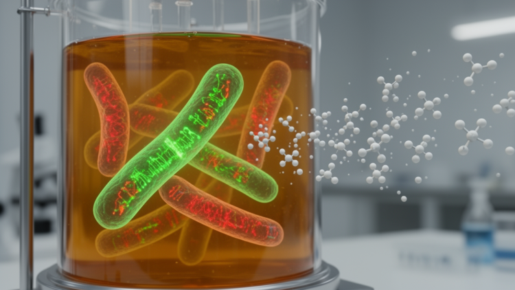 Self-timing gene circuit lifts microbial 3-hydroxypropionic acid yields