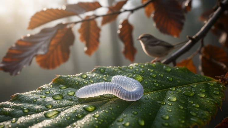 Invasive Nematode Behind Beech Leaf Disease Rides Water, Wind and Birds