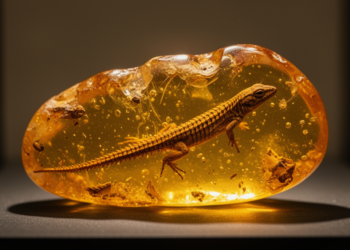 Amber-preserved lizard tail reveals 99-million-year-old defense mechanism