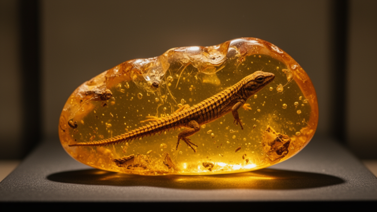 Amber-preserved lizard tail reveals 99-million-year-old defense mechanism