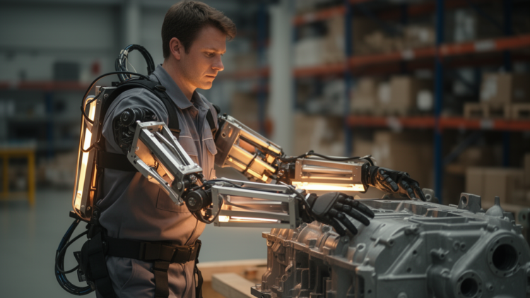 Generative AI acts as a temporary exoskeleton for worker skills, trial finds