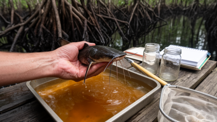 Ancient catfish lineage from Southeast Asian peat swamps revealed as earliest branch of its family