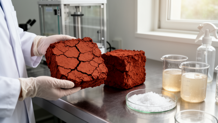Enzyme-Induced Carbonate Precipitation Strengthens Red Clay Against Wetting–Drying Damage