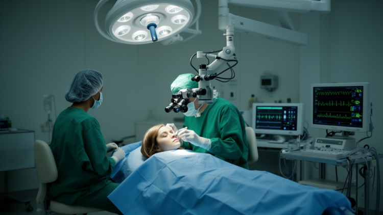 Rare Cerebral Air Embolism Strikes Woman During Routine Eye Surgery