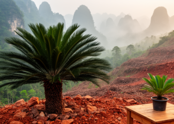 China’s Living Fossils Under Threat as Habitat Loss and Online Trade Accelerate Cycad Decline