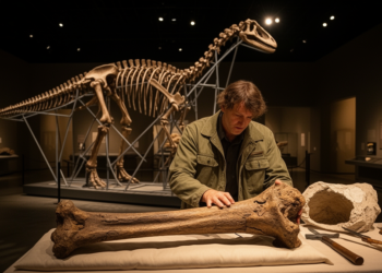 New swamp-dwelling dinosaur species named in memory of devoted dad from Surrey brickworks