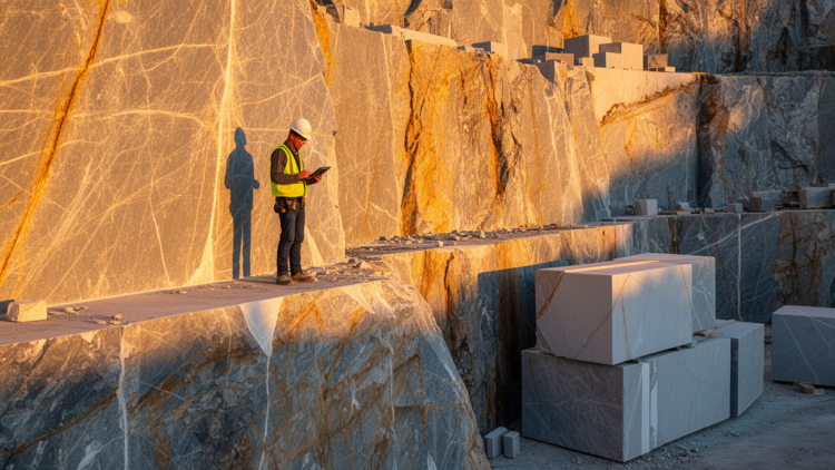 Color and Fracture Mapping Yields First Quantitative Grade System for Dimension Stone Quarrying