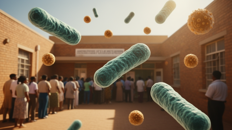 Airborne antibiotic-resistant ESKAPE bacteria detected at South African inner-city clinic